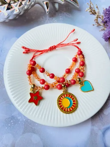 Manilla Set X 3 Rojo