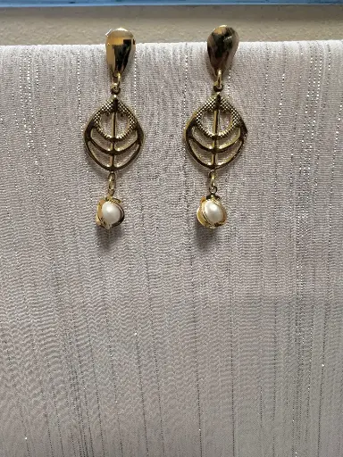 Pendientes Hoja y Perla