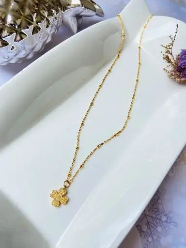 Collar Trebol 3 Hojas